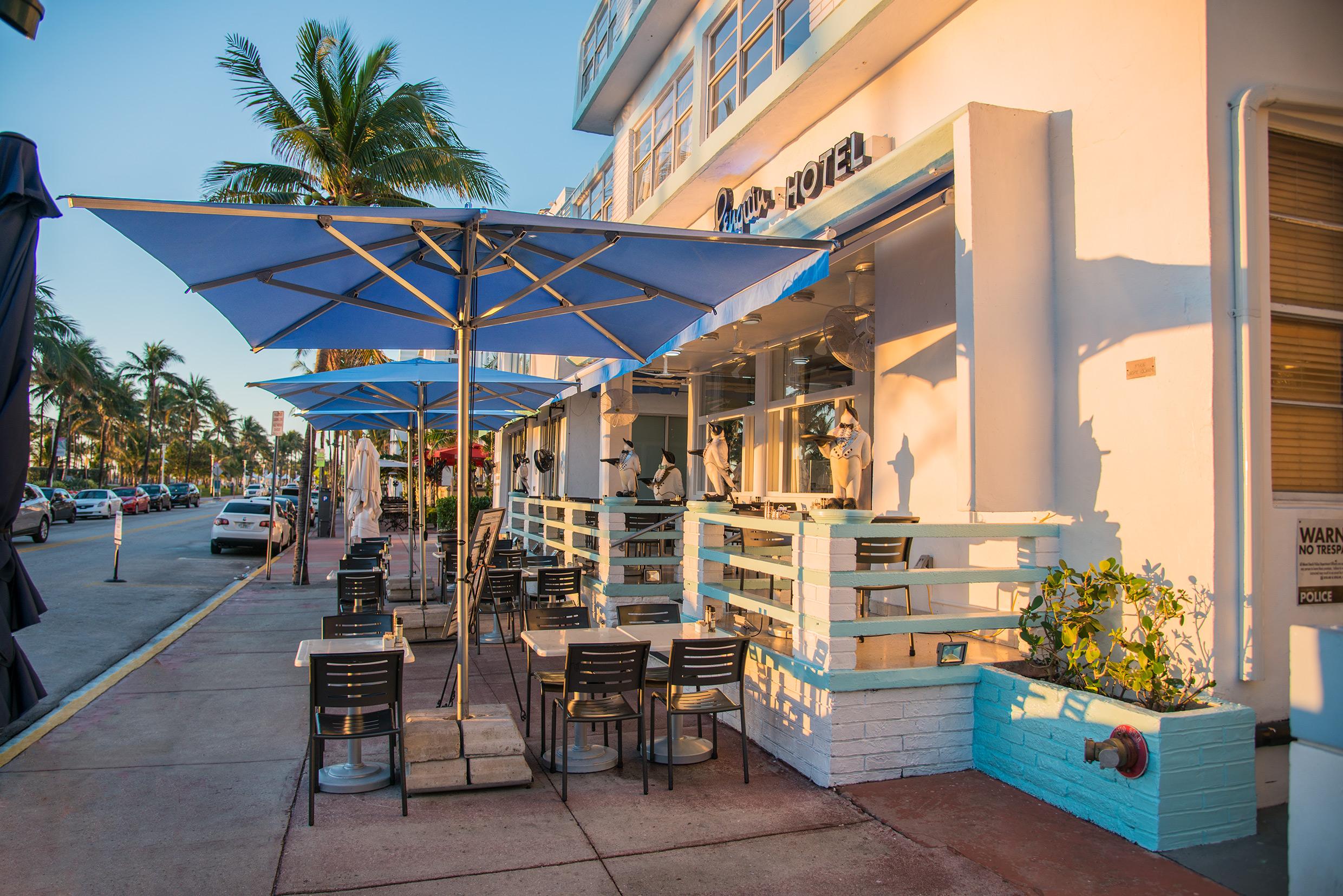 Penguin Hotel Miami Beach Bagian luar foto