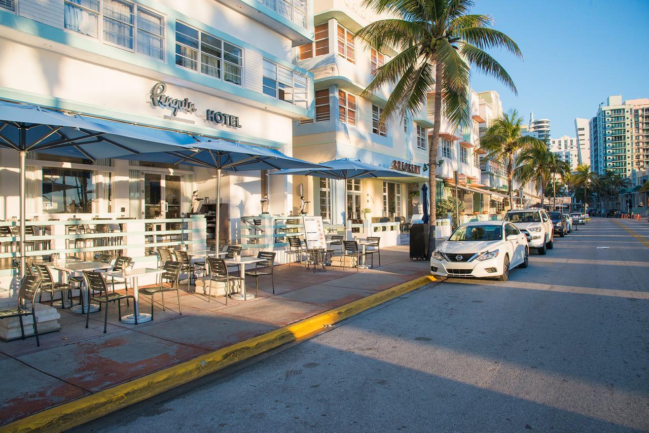 Penguin Hotel Miami Beach Bagian luar foto