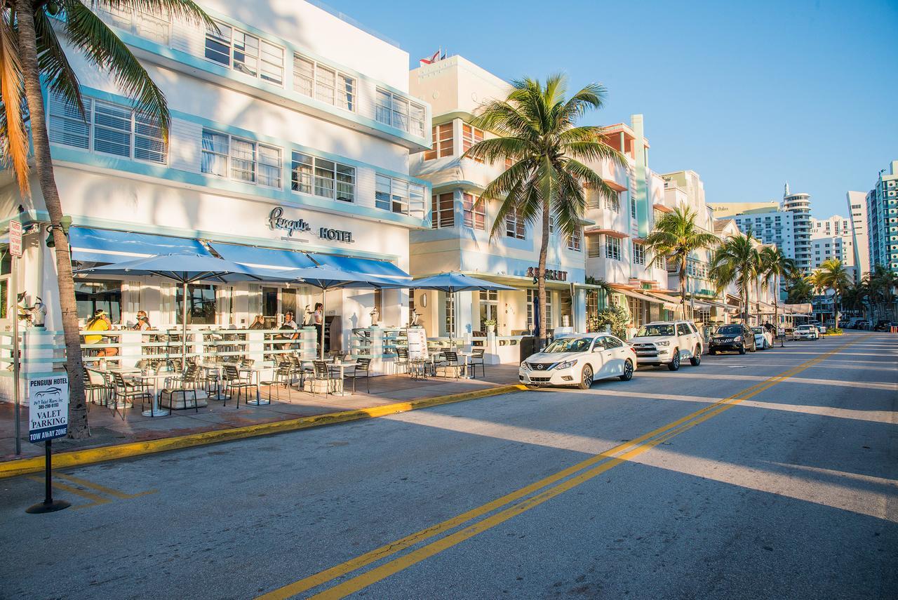 Penguin Hotel Miami Beach Bagian luar foto